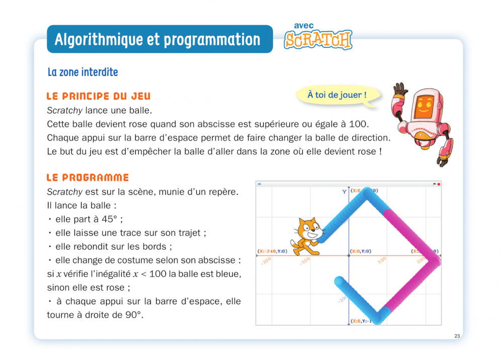 Créer un projet scratch personnalisé