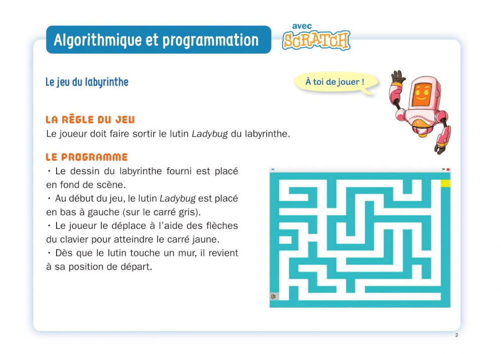 Défi Scratch - Le jeu du labyrinthe