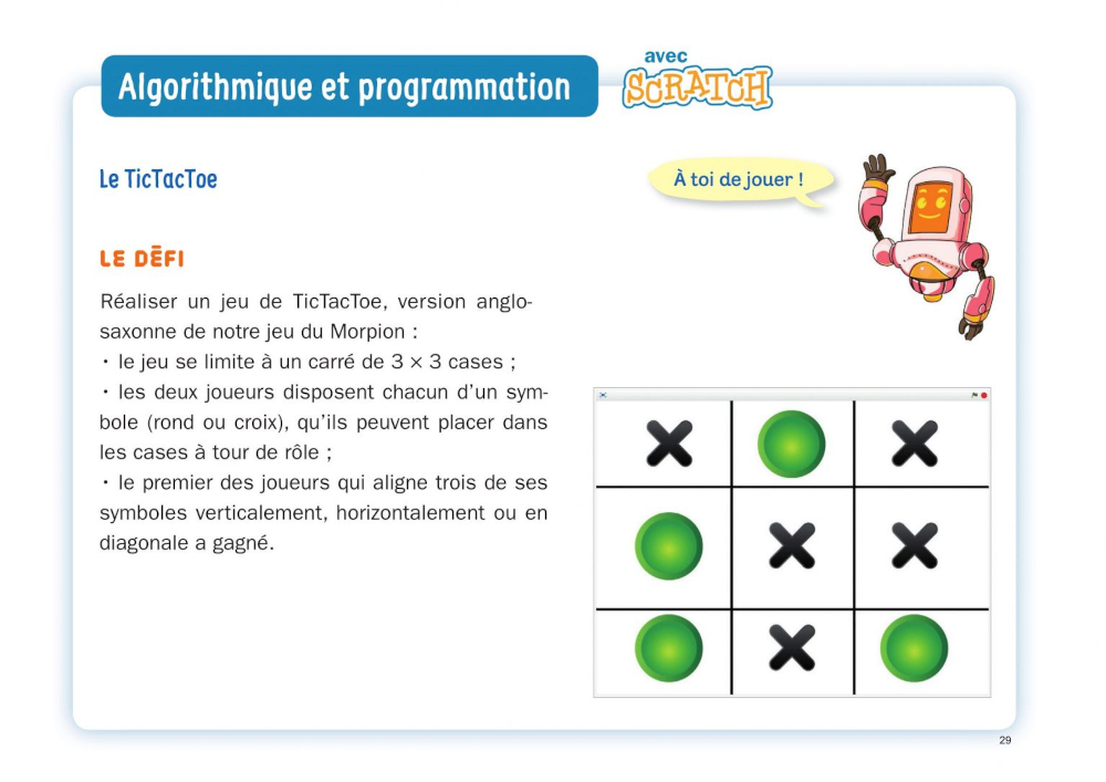 Défi Scratch - Tic Tac Toe