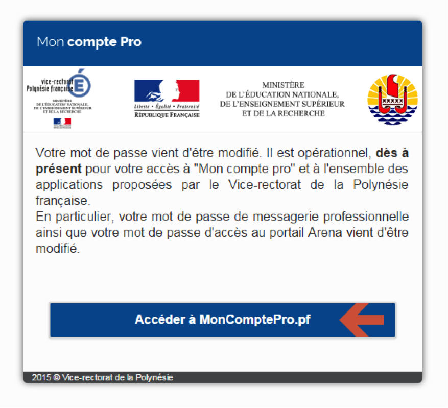 Moncomptepro mot de passe opérationnel