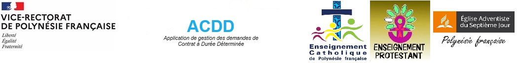 ACDD-Application de gestion des demandes de Contrat à Durée Déterminée