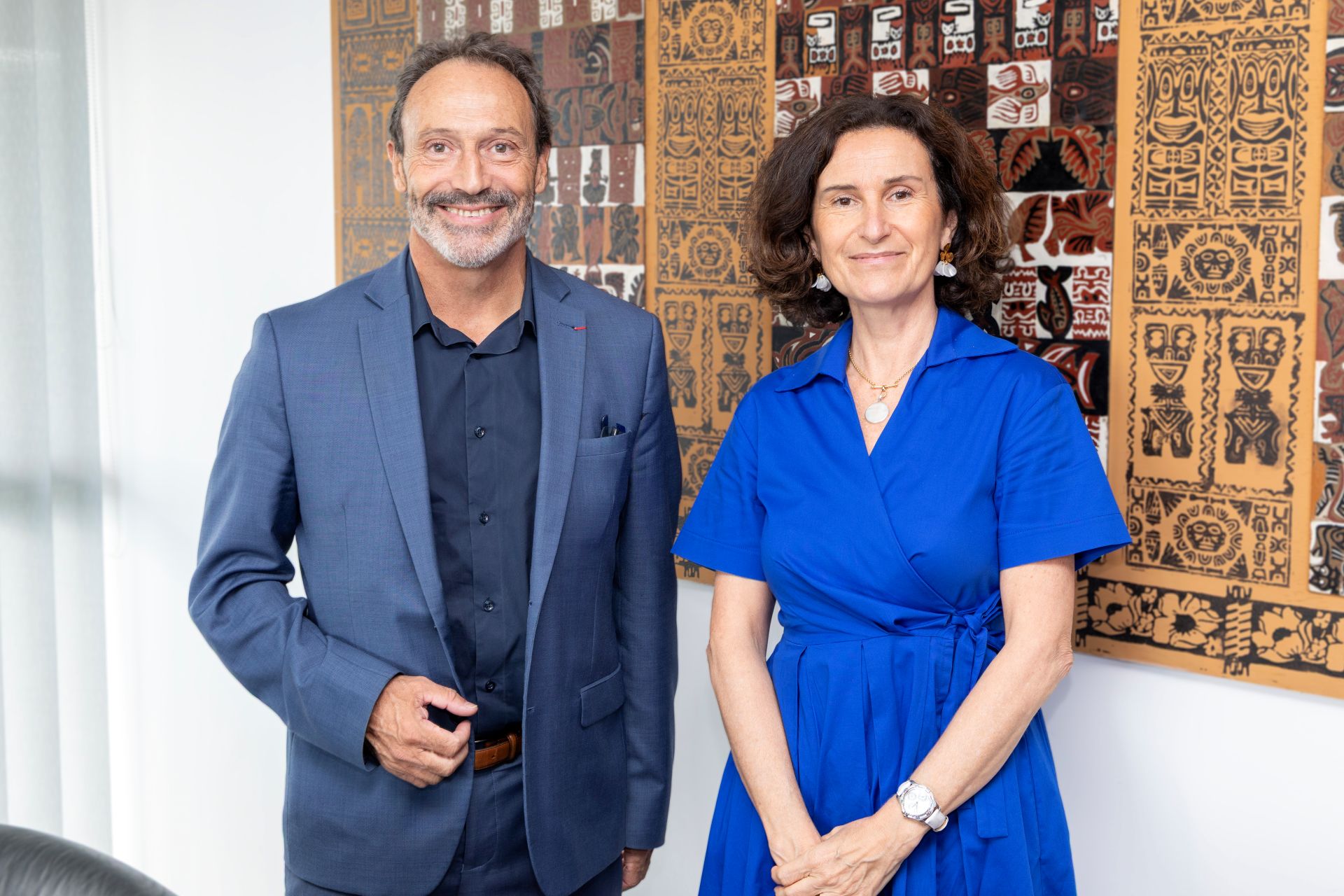 Rencontre entre M. le Vice-recteur et Mme la Première Présidente de la Cour d'Appel