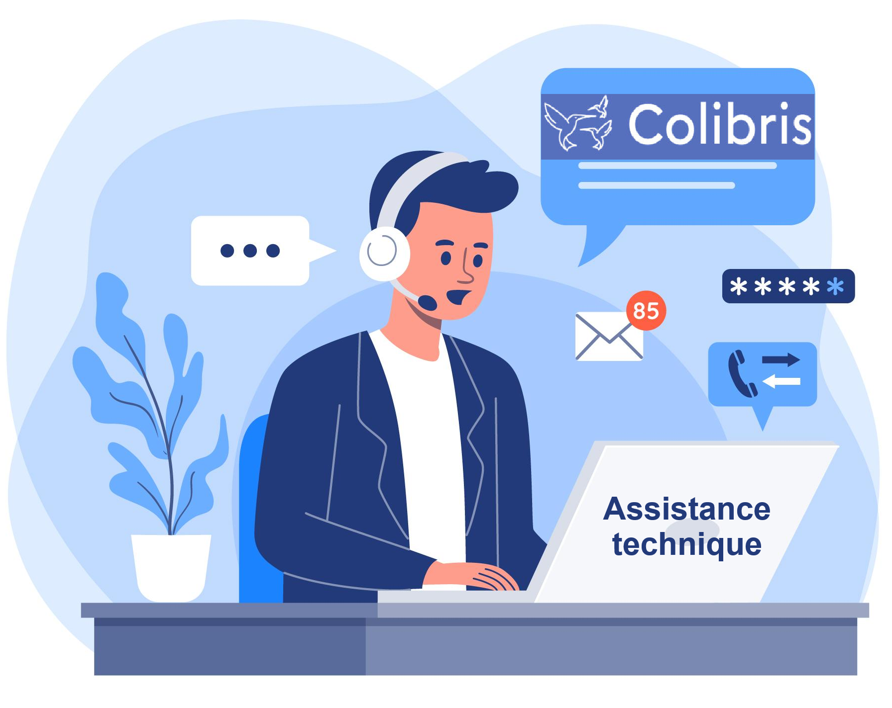 Assistance technique Colibris