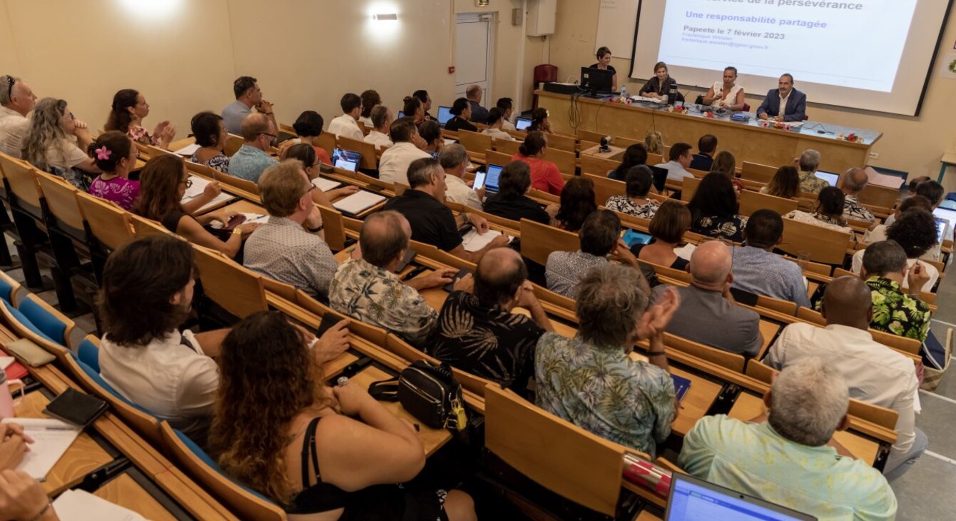 Ouverture du séminaire des personnels d’encadrement sur le thème du décrochage scolaire