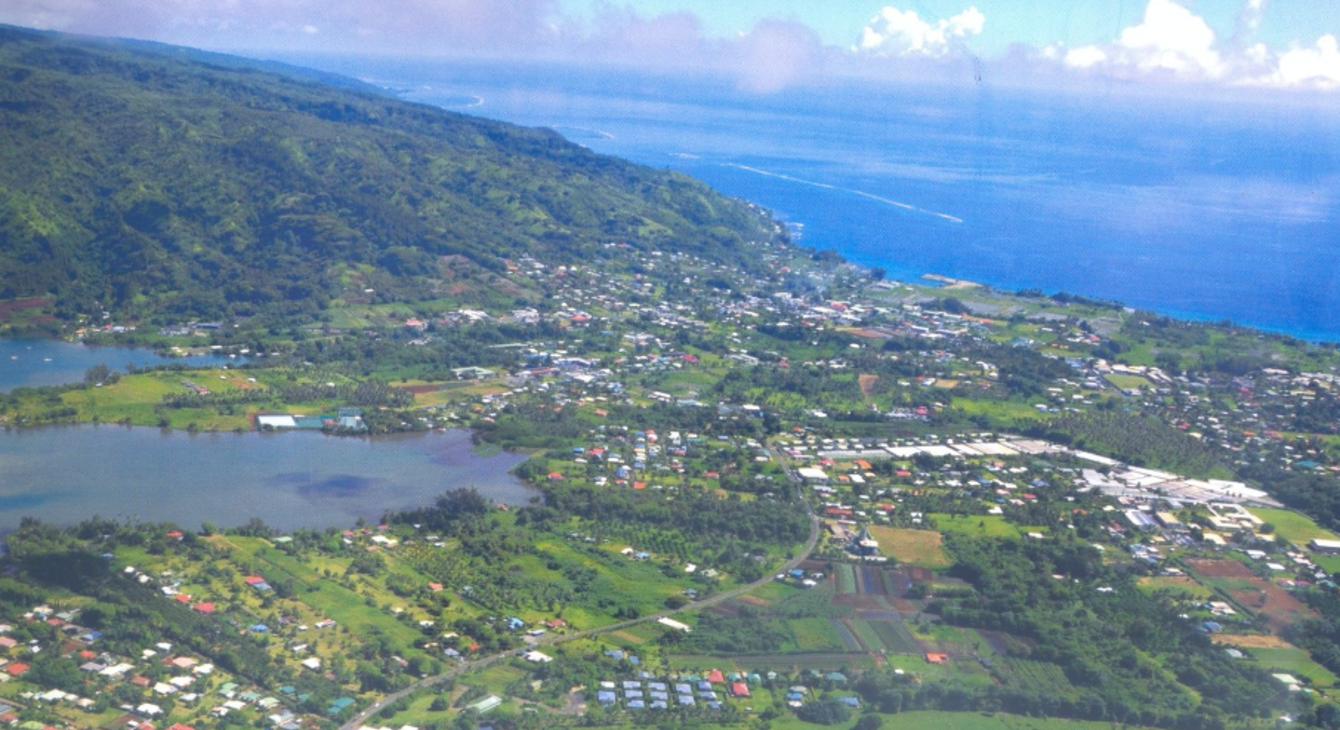 Photo aérienne de Taravao