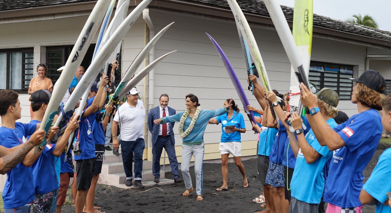 Préparatifs des Jeux Olympiques 2024 : Visite de Mme Amélie Oudéa-Castéra, Ministre des Sports