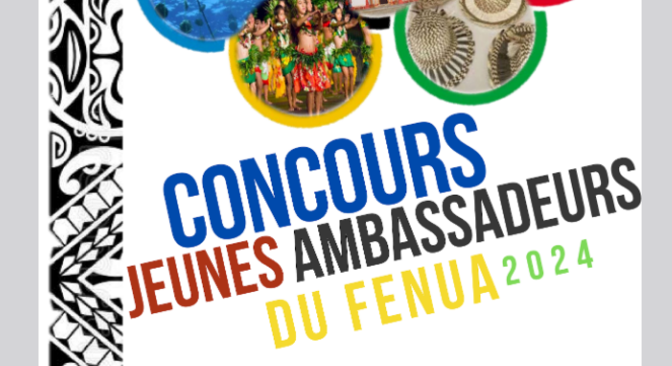 CONCOURS JEUNES AMBASSADEURS DU FENUA 2024