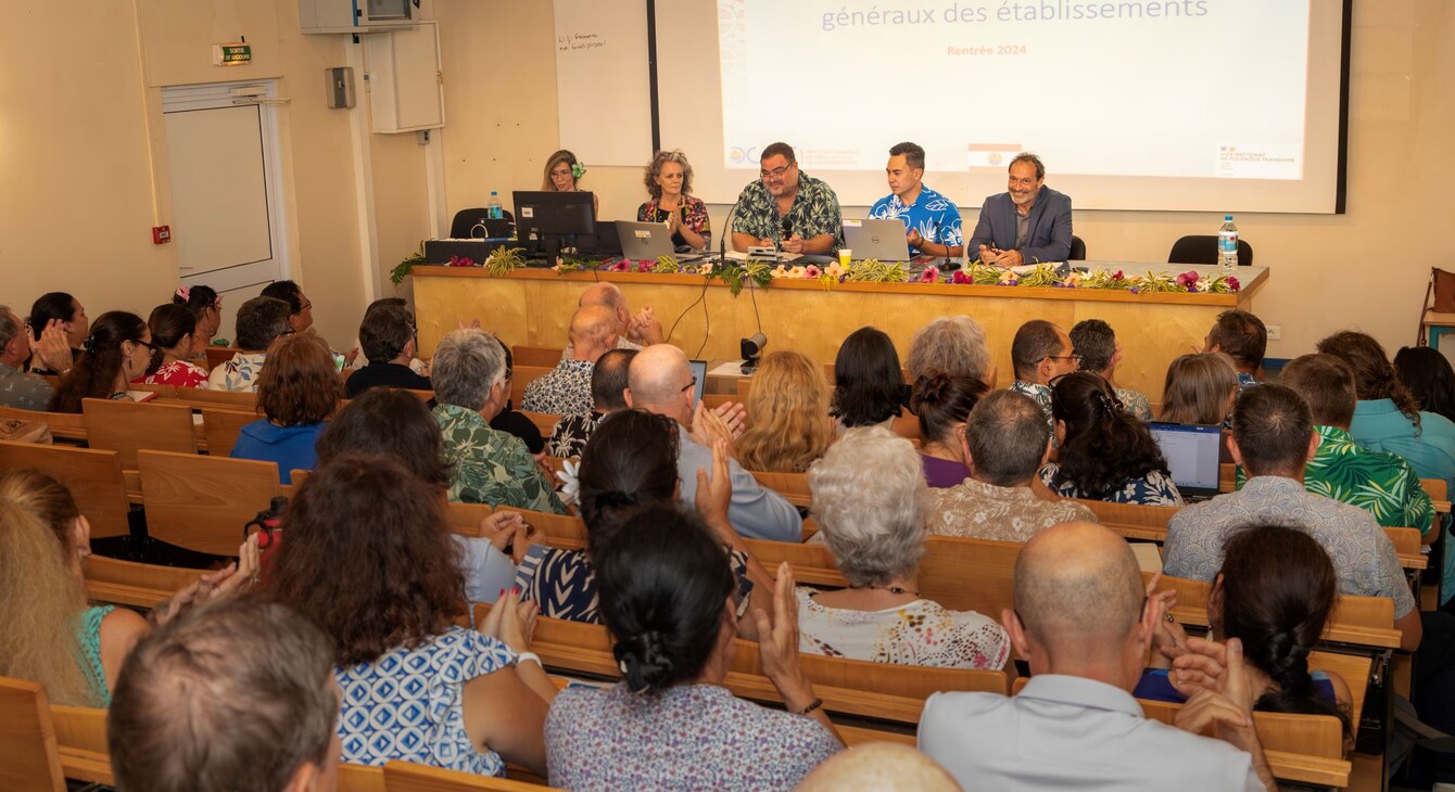 Réunion de rentrée des personnels de direction 2024
