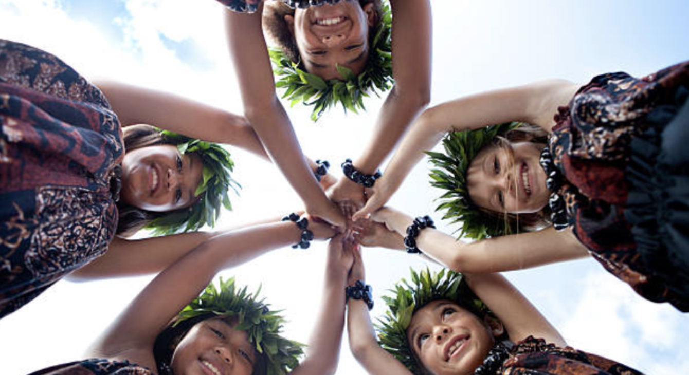 groupe enfants Tahiti