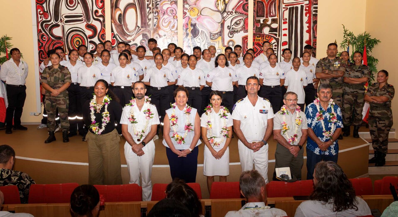  Cérémonie de clôture du cycle 2025-2026 des Volontaires Jeunes Cadets du RSMA-Pf