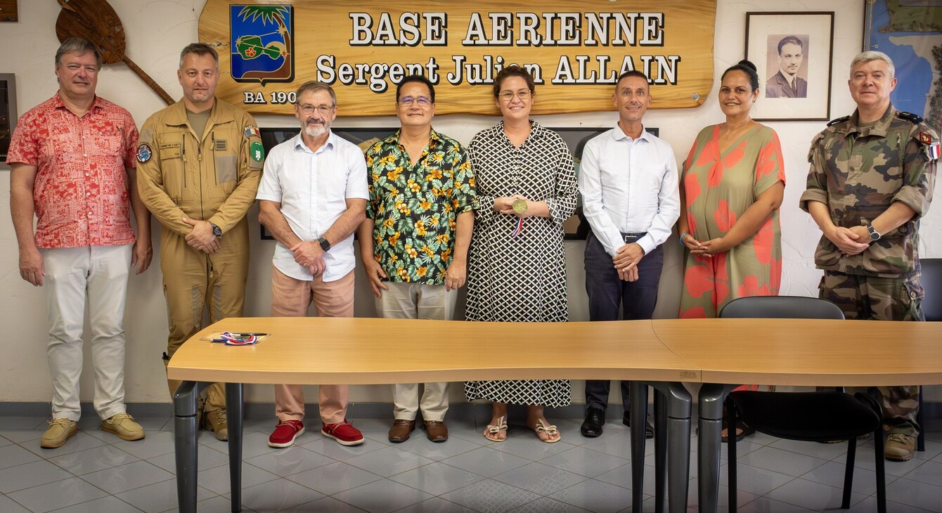 Signature d’une convention « Classe de défense et de sécurité globale » entre le lycée d’Uturoa et le DA 190