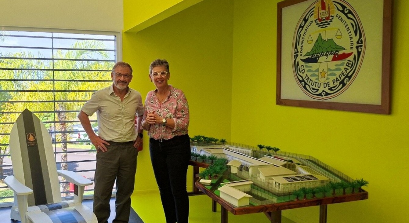 Visite de courtoisie au Centre de détention Tatutu de Papeari 
