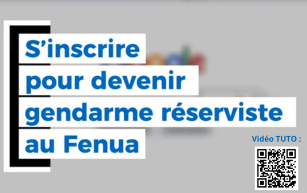 S'inscrire pour devenir gendarme réserviste