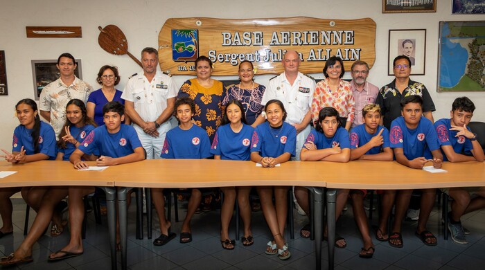  Collège de Mahina : une classe de défense voit le jour avec le DA 190