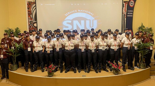 Séjour de cohésion du SNU 2023 au lycée hôtelier