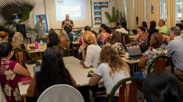 Ouverture du séminaire Blue Ocean au lycée Te Tara O Mai'ao