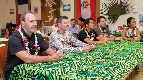 Ouverture du séminaire Blue Ocean au lycée Te Tara O Mai'ao