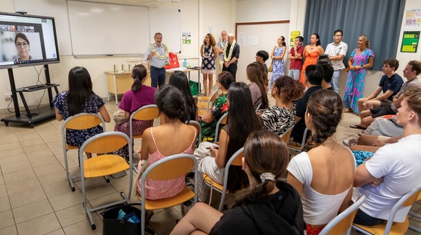  Concours “Physique ou chimie étonnantes” : remise des prix en présence de M. le Vice-recteur