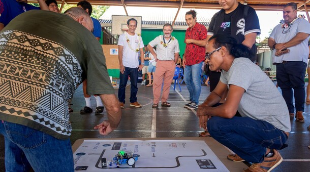 Concours de robotique et de codage
