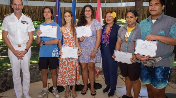 Des élèves polynésiens récompensés au Concours national de la Résistance et de la Déportation