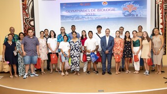 Cérémonie de remise des prix dans le cadre des Olympiades de Biologie