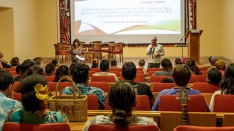 Concours de chansons « Elimination des violences faites aux femmes et aux filles »