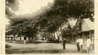 Carte postale du quai de commerce 1904