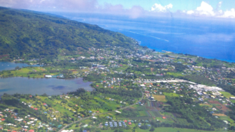 Photo aérienne de Taravao