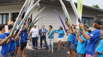 Préparatifs des Jeux Olympiques 2024 : Visite de Mme Amélie Oudéa-Castéra, Ministre des Sports