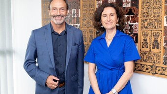 Rencontre entre M. le Vice-recteur et Mme la Première Présidente de la Cour d'Appel