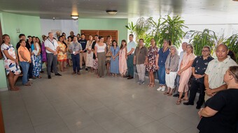 Hommage du Vice-rectorat de Polynésie française à l'assistante d'éducation Mélanie GRAPINET