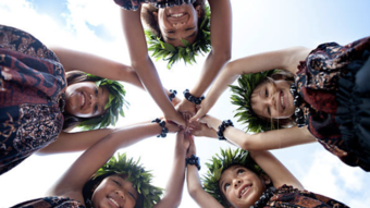 groupe enfants Tahiti