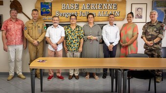 Signature d’une convention « Classe de défense et de sécurité globale » entre le lycée d’Uturoa et le DA 190