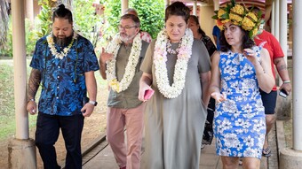  Visite du vice-recteur au collège de Hitia'a