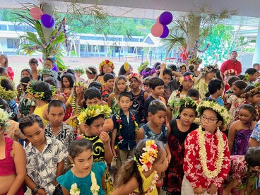 inauguration école primaire TEMARUTUITUI de FAANUI