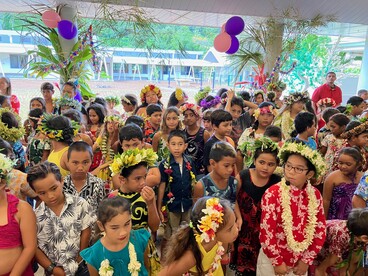 inauguration école primaire TEMARUTUITUI de FAANUI