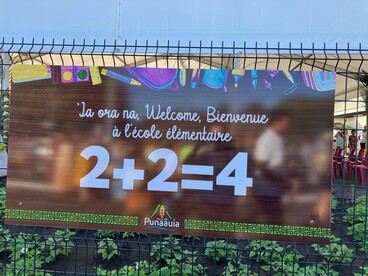 Inauguration de l’école 2+2=4