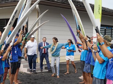 Préparatifs des Jeux Olympiques 2024 : Visite de Mme Amélie Oudéa-Castéra, Ministre des Sports