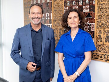 Rencontre entre M. le Vice-recteur et Mme la Première Présidente de la Cour d'Appel