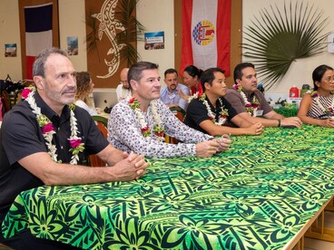 Ouverture du séminaire Blue Ocean au lycée Te Tara O Mai'ao