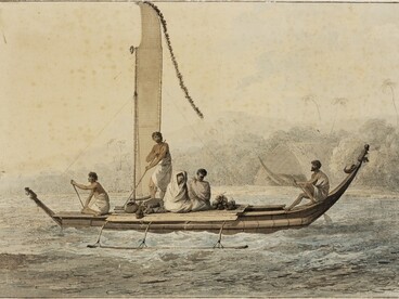 Pirogue polynésienne
