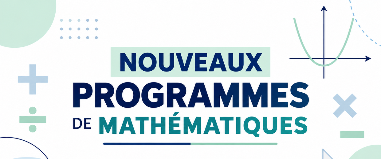 IMAGE Nouveaux programmes de Maths